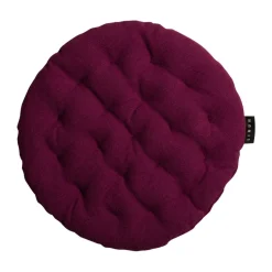 Cojín de silla Pepper Ø37 cm, Rojo burdeos