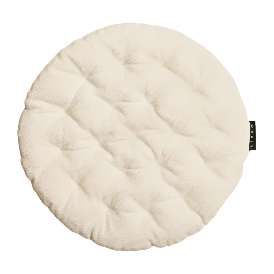 Cojín de silla Pepper Ø37 cm, Beige cremoso