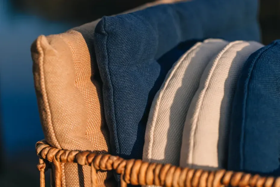 Cojín de silla Pepper Ø37 cm, Beige cremoso