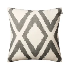 Cojín Diamond, Grey/offwhite, 50x50 cm