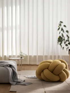 Cojín Knot XL, Yellow