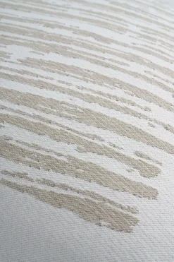 Cojín Linear square 50x50 cm, Blanco