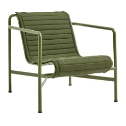 Cojín Palissade Quilted, Olive, para sillón lounge low