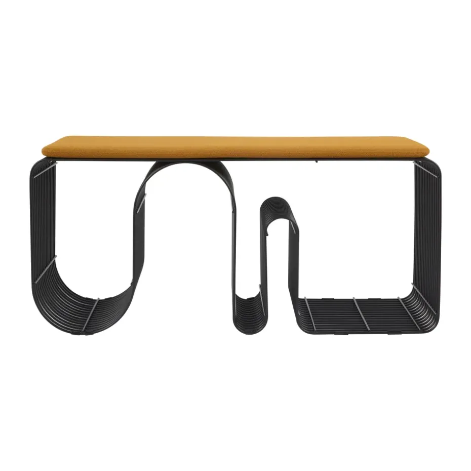 Cojín para banco Curva 32x95,5 cm, Amber