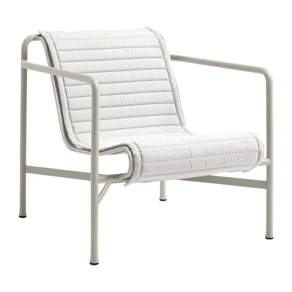 Cojín para Butaca Lounge Palissade High Quilted, Sky grey, para sillón lounge alto