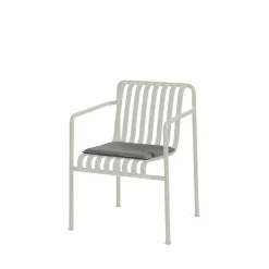 Cojín para silla de comedor con reposabrazos Palissade, Anthracite