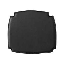 Cojín para silla Drawn HM3, Cuero negro