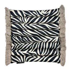 Cojín para silla Garden Glory Outdoor, Zebra fringe