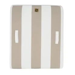 Cojín para silla Holma 41x49 cm, Taupe striped