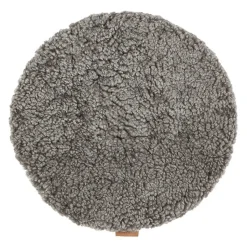 Cojín para silla Jill Shepherd acolchado 38 cm, gris grafito