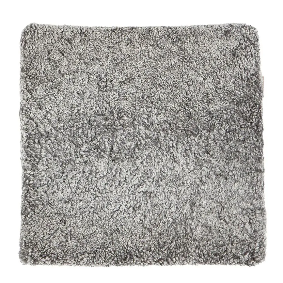 Cojín para silla Jill Shepherd acolchado 40 x 40 cm, gris grafito