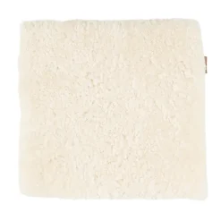 Cojín para silla Jill Shepherd acolchado 40 x 40 cm, crema