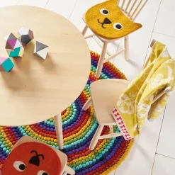 Cojín para silla Little Bear, amarillo