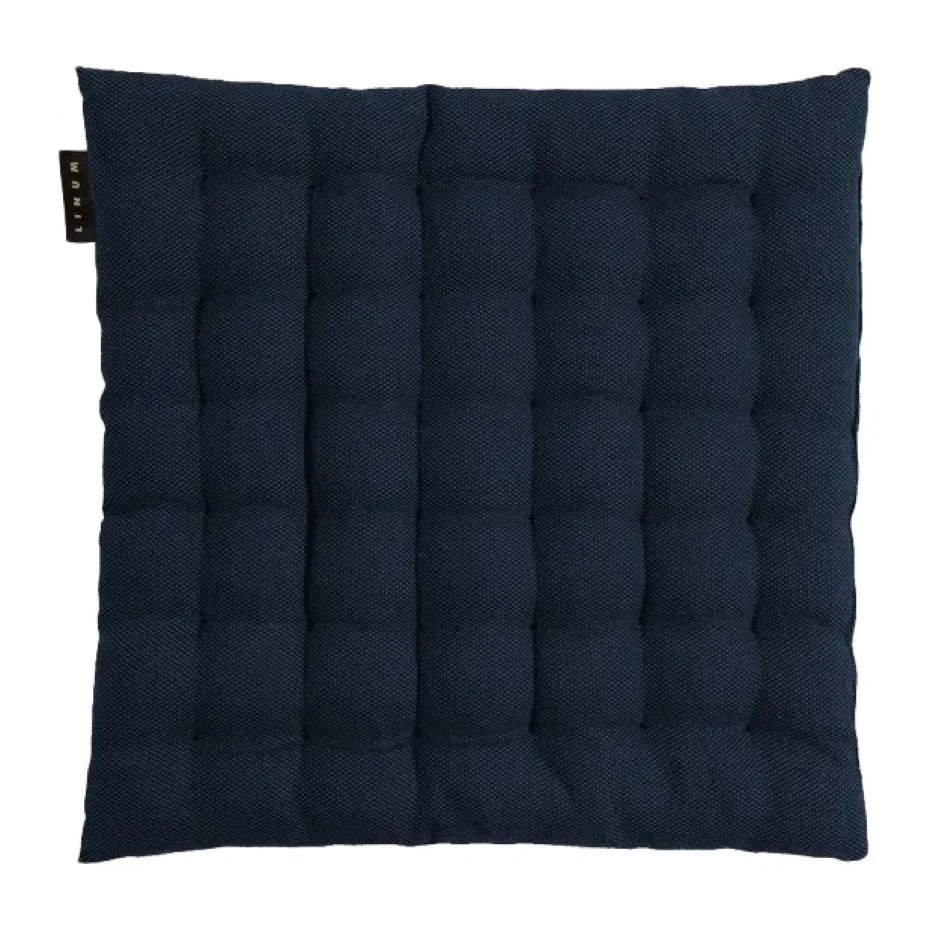 Cojín para silla Pepper 40x40 cm, Azul marino oscuro