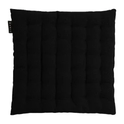 Cojín para silla Pepper 40x40 cm, Negro