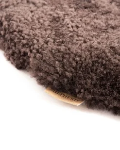 Cojín para silla Shepherd Judith acolchado 34x36 cm, marrón oscuro