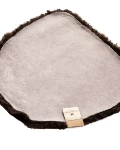 Cojín para silla Shepherd Ellen no acolchado 34x36 cm, marrón oscuro