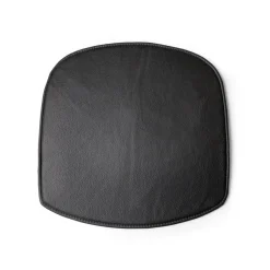 Cojín para silla Wick, Cuero negro