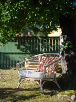 Cojín Zebra Outdoor 50x50 cm, Apricot orange-off white