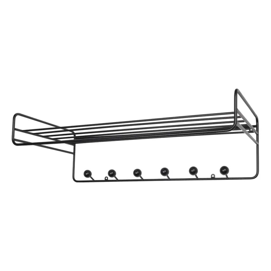 Colgador Bill Hat rack, Negro