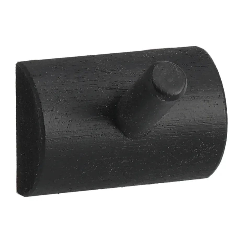 Colgador de 1 gancho Allsarp, Abedul pintado negro