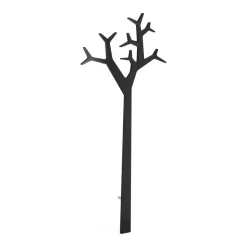 Colgador de pared Tree 194 cm, negro