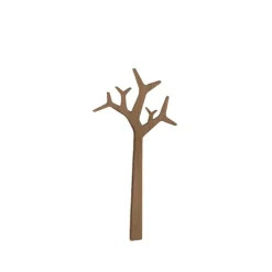 Colgador de pared Tree junior, Roble lacado transparente