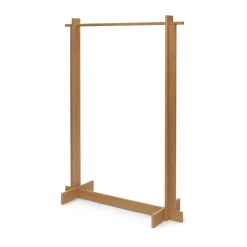 Colgador de ropa Bridge Clothes Rack, Roble aceitado