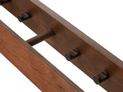 Colgador de ropa Epoch 50 cm., Roble teñido oscuro