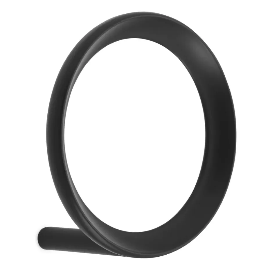 Colgador Loop large Ø9,4 cm, Black