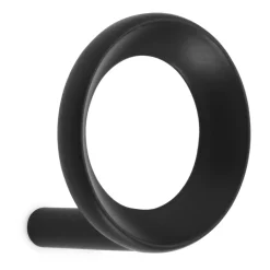 Colgador Loop small Ø4,4 cm, Black