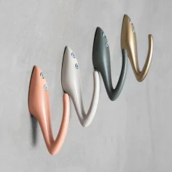 Colgador Papa, beige grisáceo