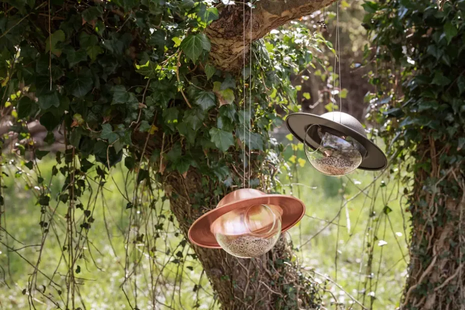 Comedero para pájaros Eva Solo saturn Ø24 cm, Black