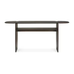 Consola PI, Dark brown mahogny, 160x40 cm