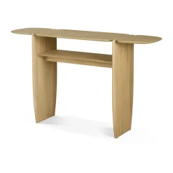 Consola PI, Roble, 130×40 cm