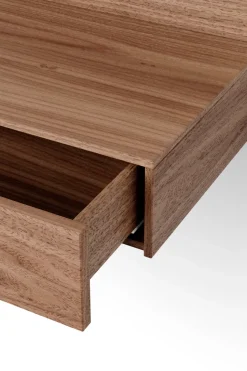 Escritorio de pared Tana 84,8x47,3 cm, Nogal