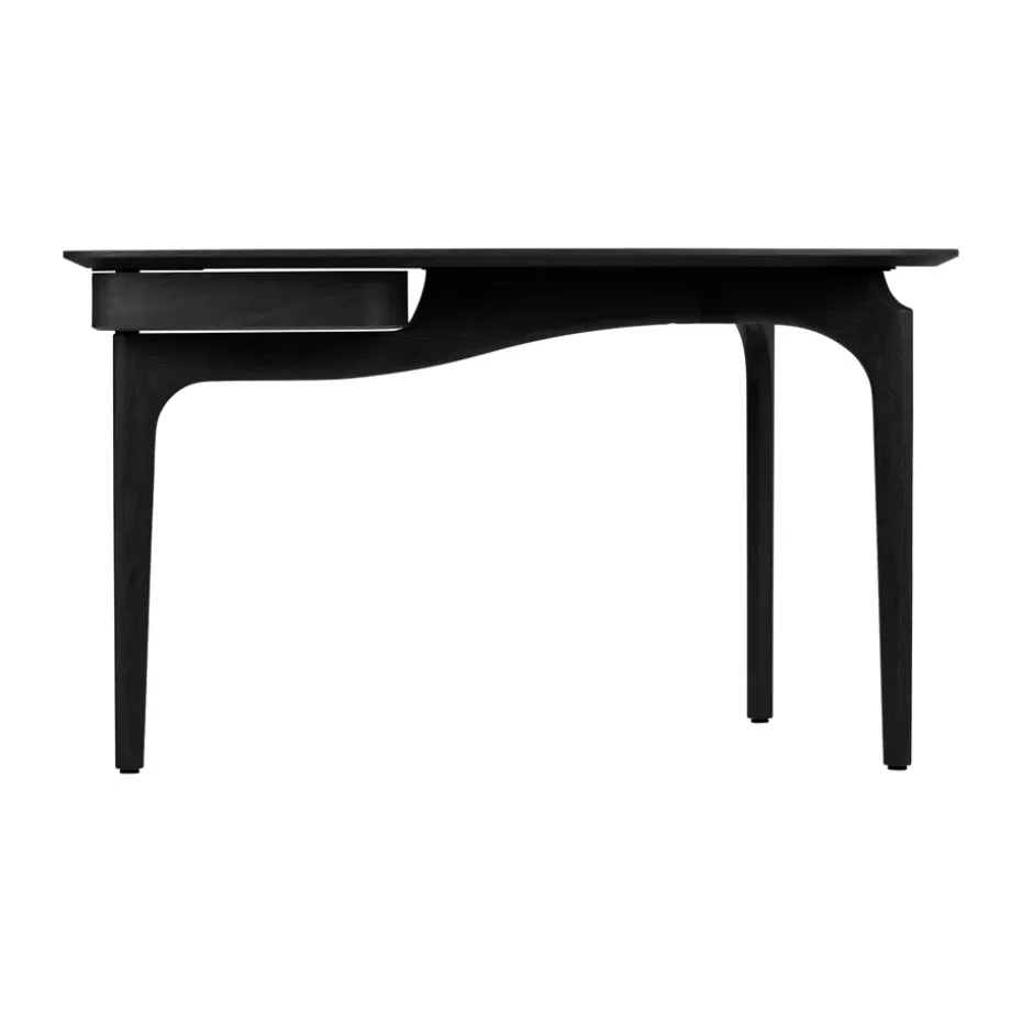 Escritorio Duende 67,1x130 cm, Black oak