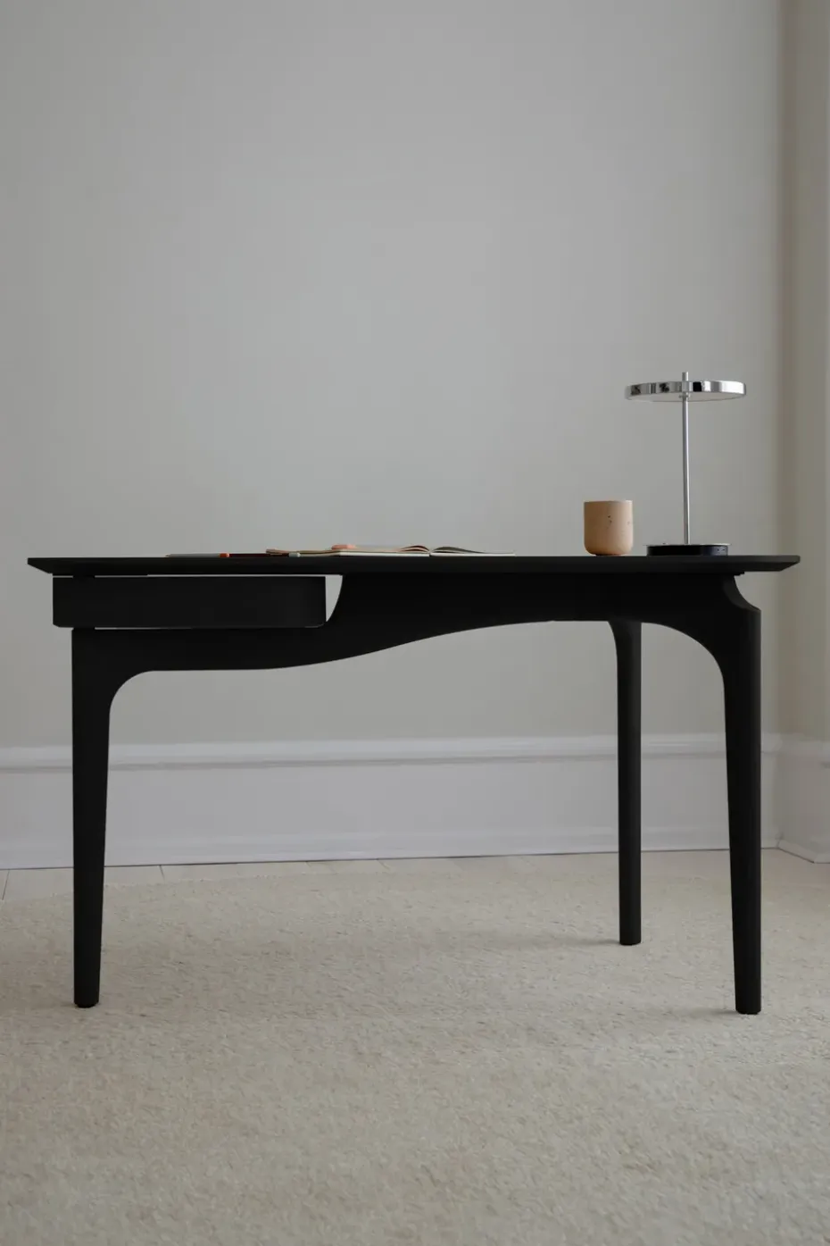 Escritorio Duende 67,1x130 cm, Black oak