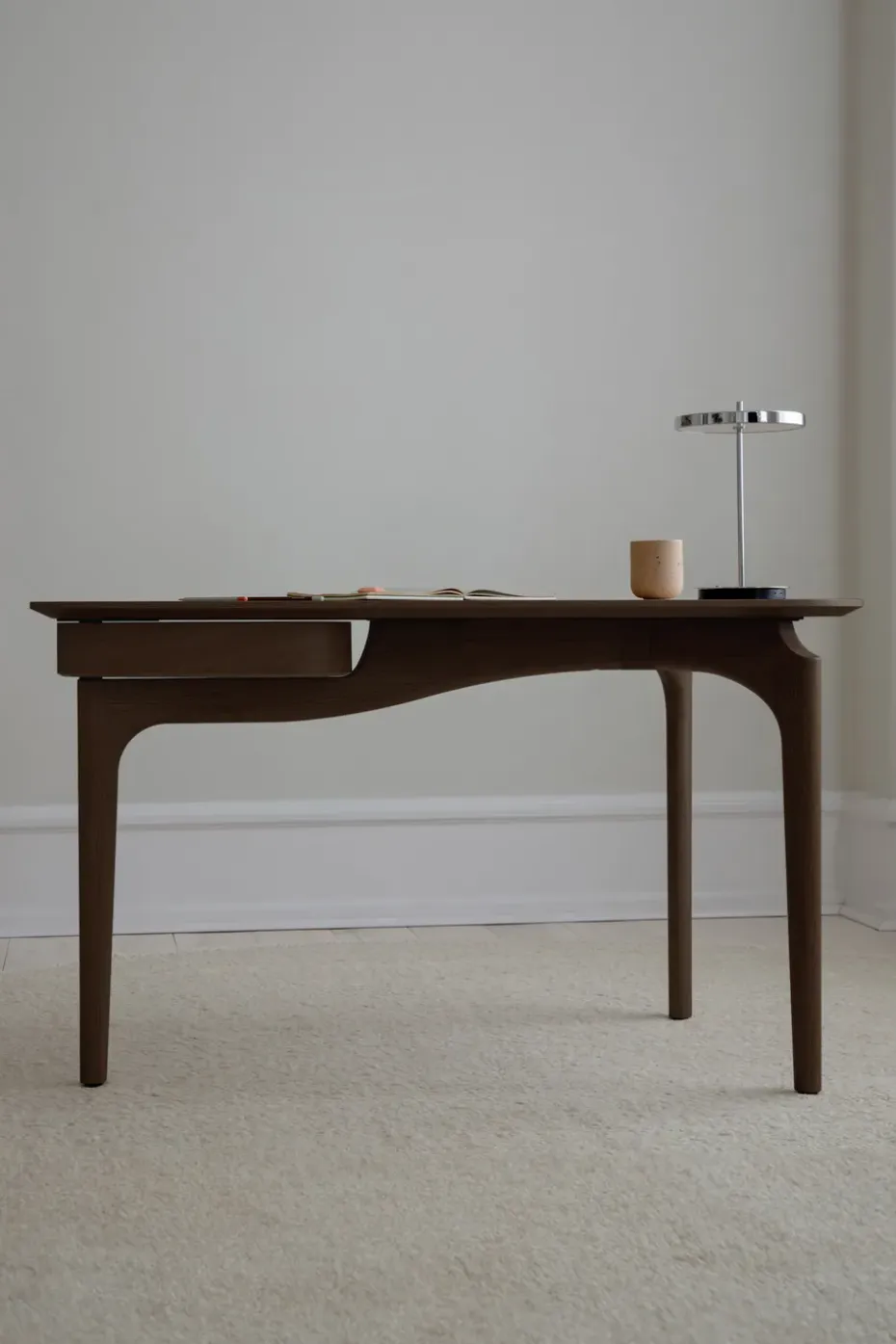 Escritorio Duende 67,1x130 cm, Dark oak