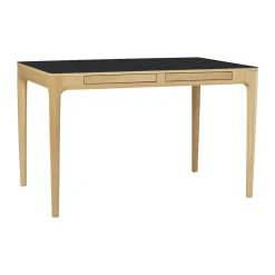 Escritorio Heart'n'Soul 80x120 cm, Roble-Fenix negro