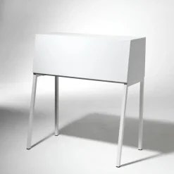 Escritorio Mormor, Lacado blanco, lacado blanco