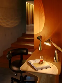 Escritorio Slab, Roble, 120 cm