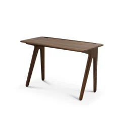 Escritorio Slab, Roble ahumado, 120 cm