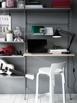 Escritorio String, Chapa de fresno, 78x58 cm