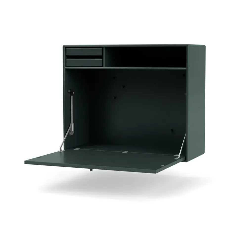 Escritorio suspendido STUDIO, Black jade 163