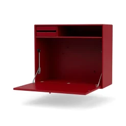 Escritorio suspendido STUDIO, Beetroot 165