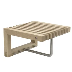 Estante perchero Cutter mini, roble