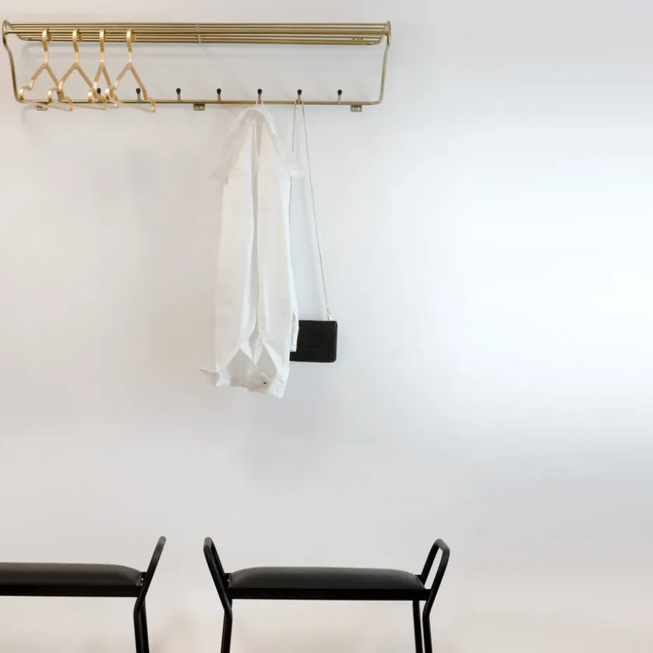 Estante perchero Hat Rack L, latón