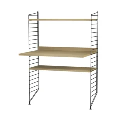 Estante String, Roble, 78x30 cm, paquete de 3