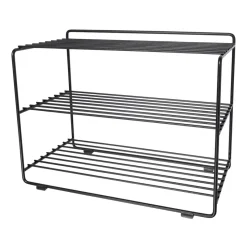 Estante zapatero Downtown, negro